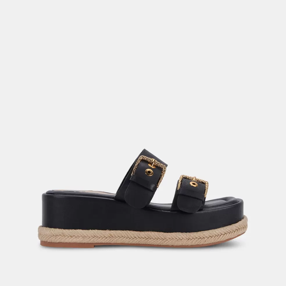 DOLCE VITA Canyon Sandals Black Leather