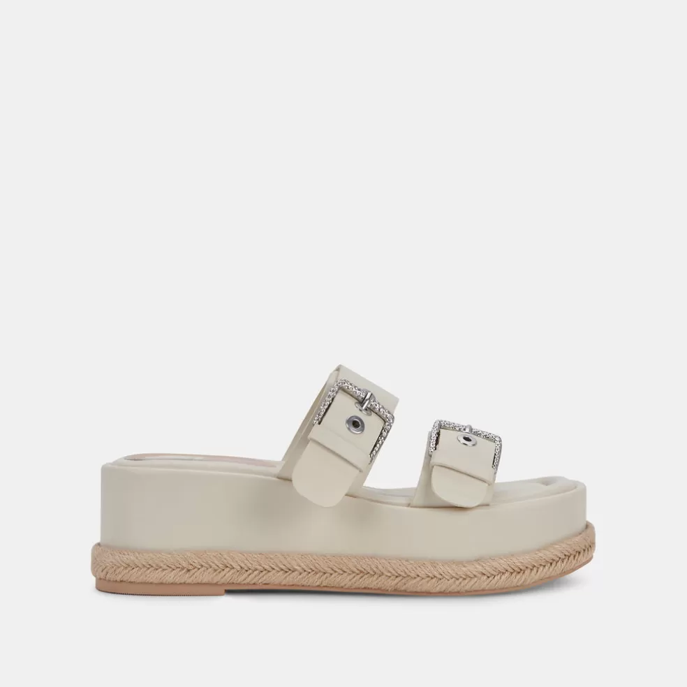 DOLCE VITA Canyon Sandals Ivory Leather