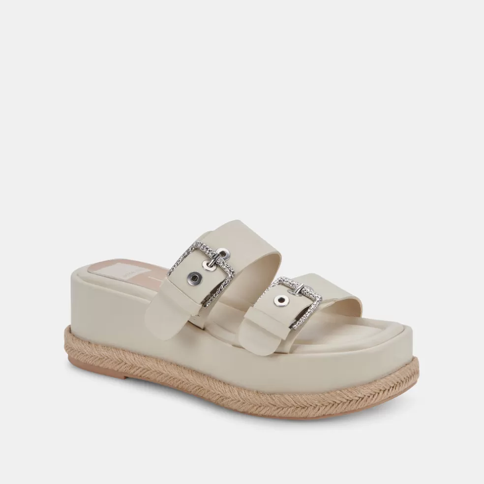 DOLCE VITA Canyon Sandals Ivory Leather