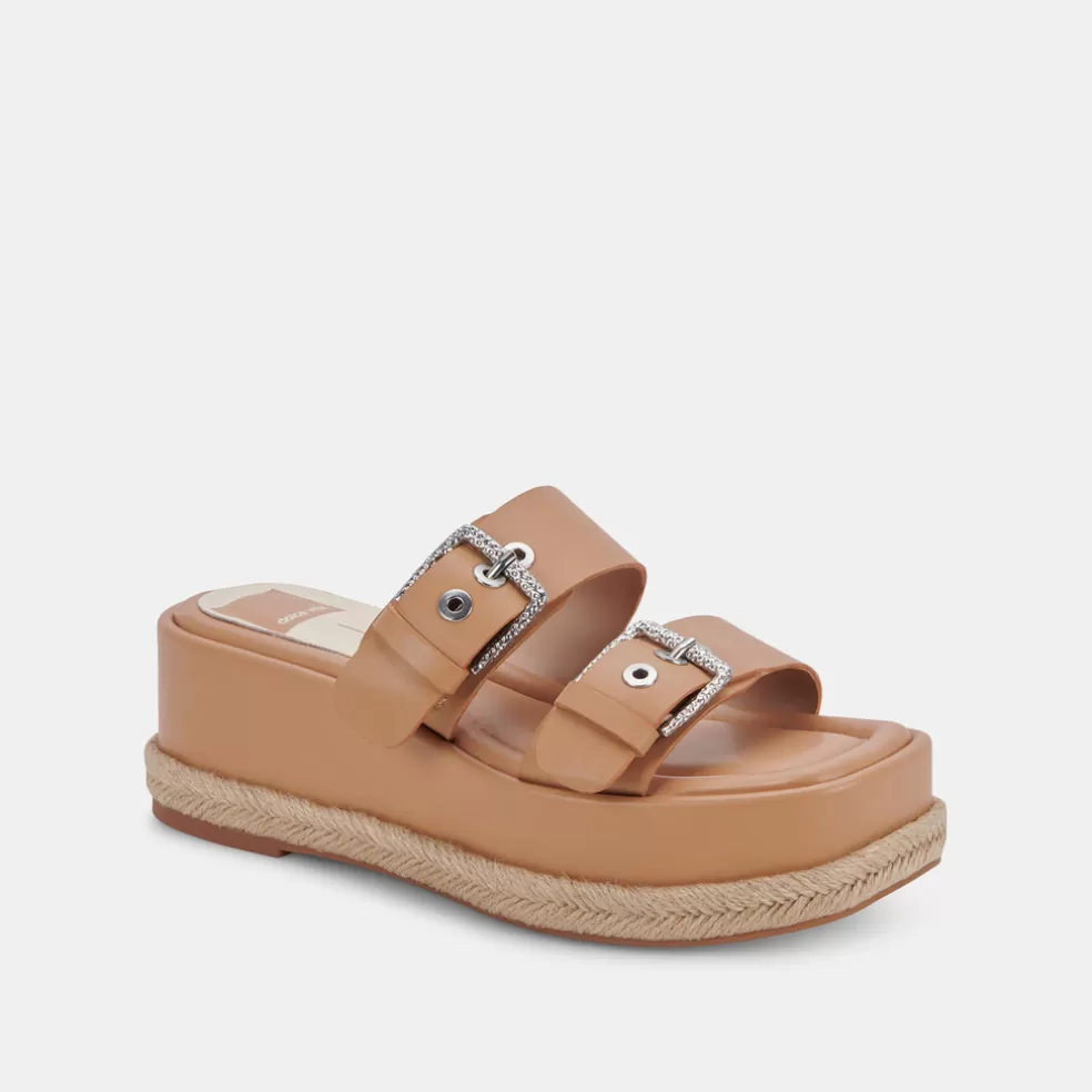 DOLCE VITA Canyon Sandals Tan Leather