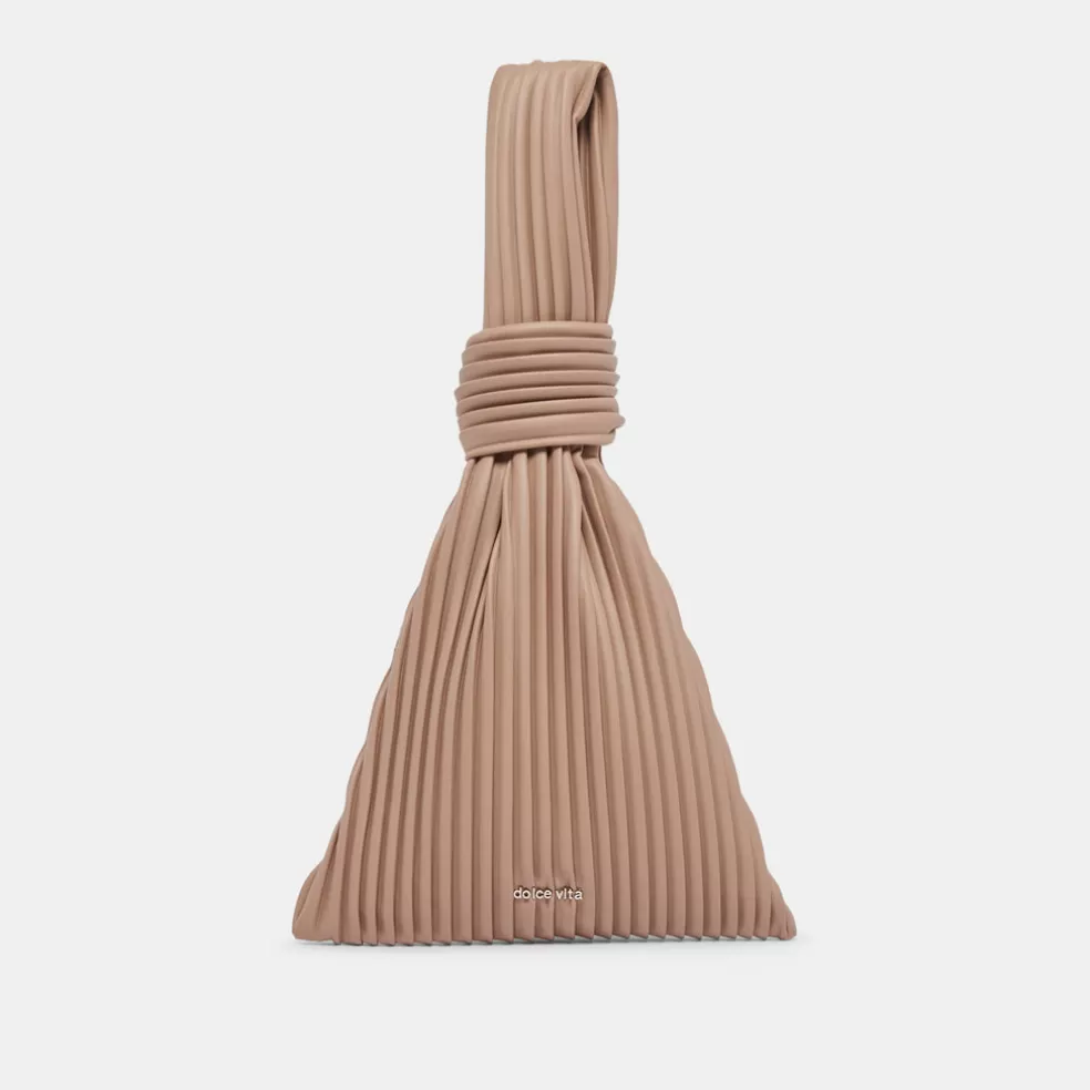 DOLCE VITA Carey Handbag Cafe Faux Leather