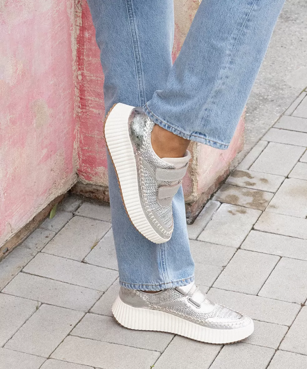 DOLCE VITA Demo Sneakers Silver Knit