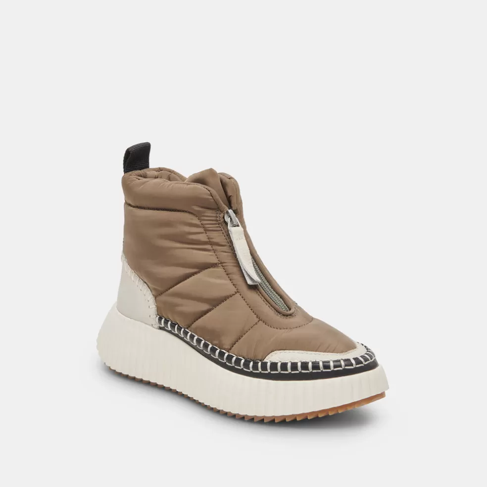 DOLCE VITA Devlin Sneakers Olive Multi Nylon