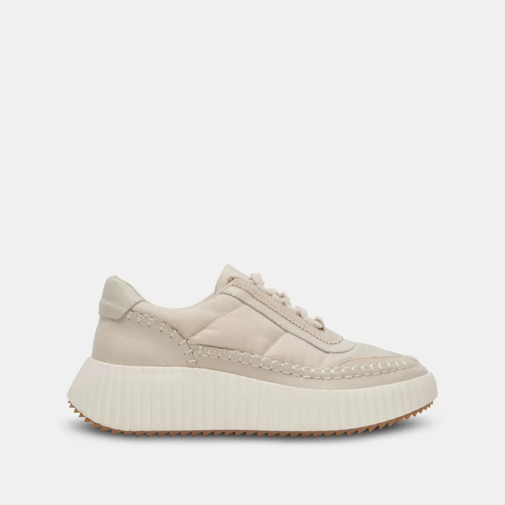 DOLCE VITA Dolen Nylon Sneakers Ivory Nylon