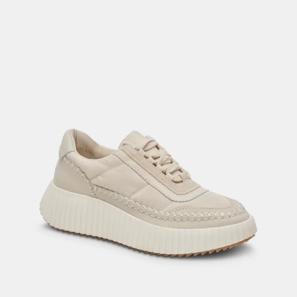 DOLCE VITA Dolen Nylon Sneakers Ivory Nylon