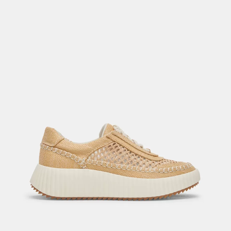 DOLCE VITA Dolen Sneakers Lt Natural Raffia