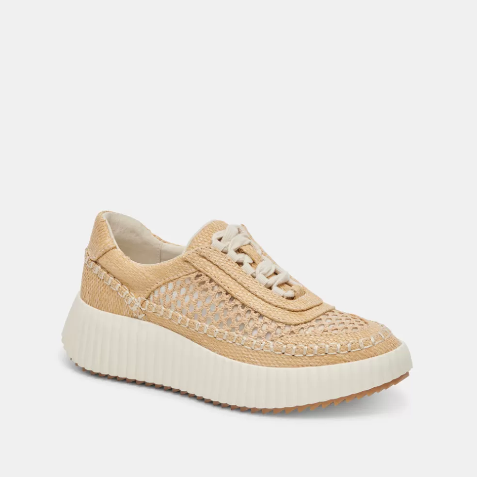 DOLCE VITA Dolen Sneakers Lt Natural Raffia