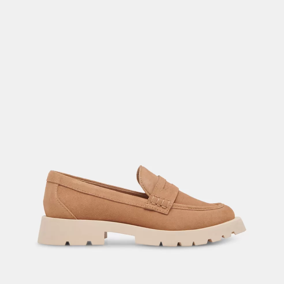 DOLCE VITA Elias Flats Toffee Suede