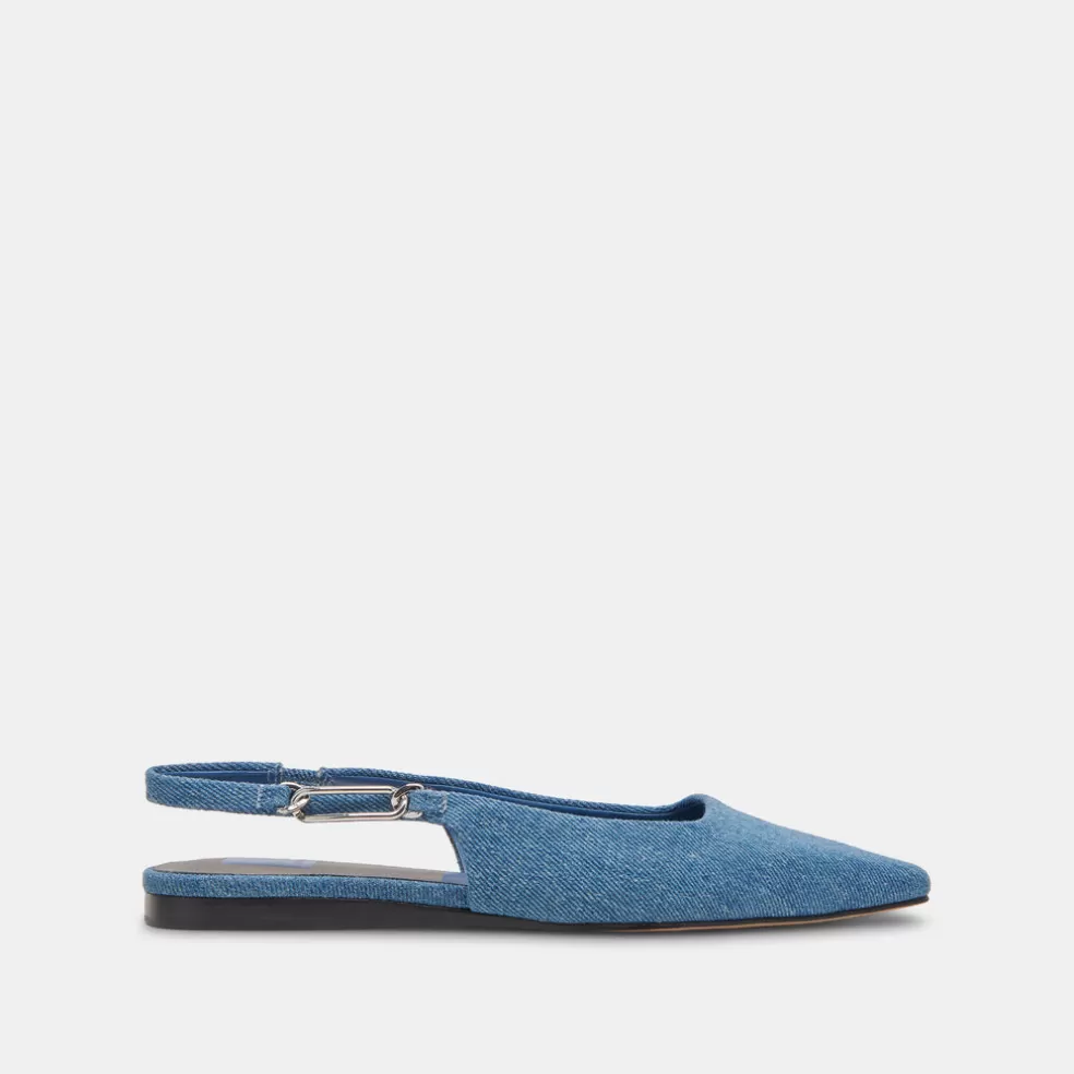 DOLCE VITA Elley Flats Blue Denim