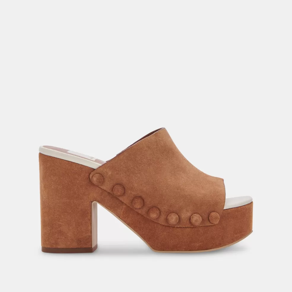 DOLCE VITA Emol Heels Pecan Suede