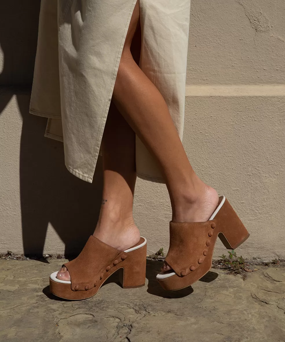 DOLCE VITA Emol Heels Pecan Suede