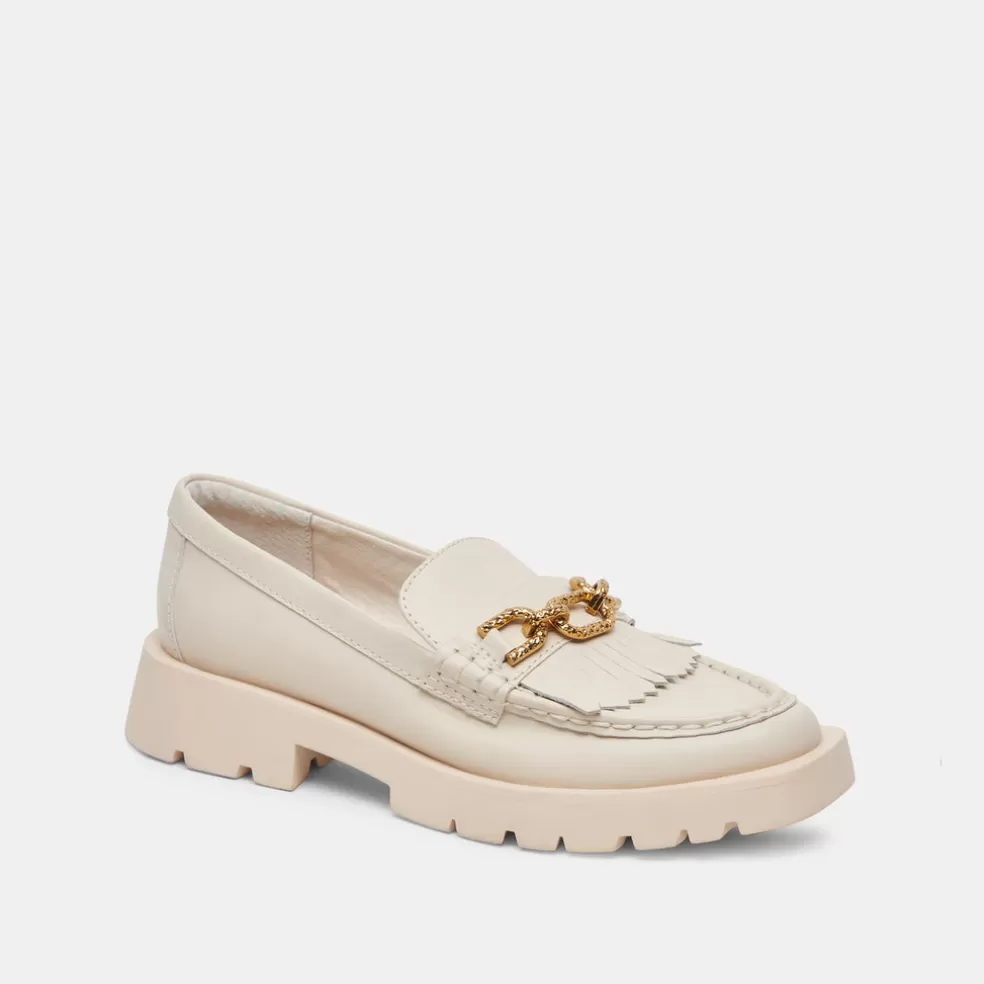 DOLCE VITA Erna Flats Ivory Leather
