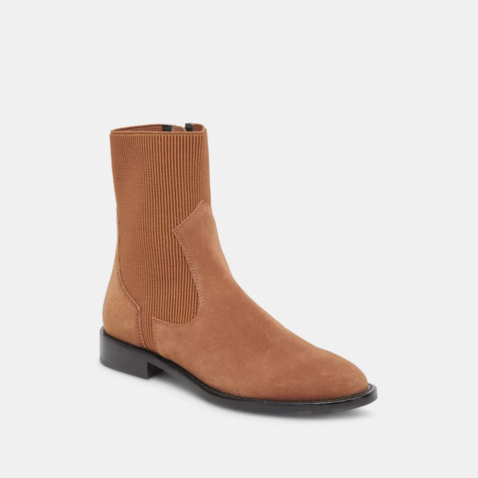 DOLCE VITA Gineva Boots Chestnut Suede