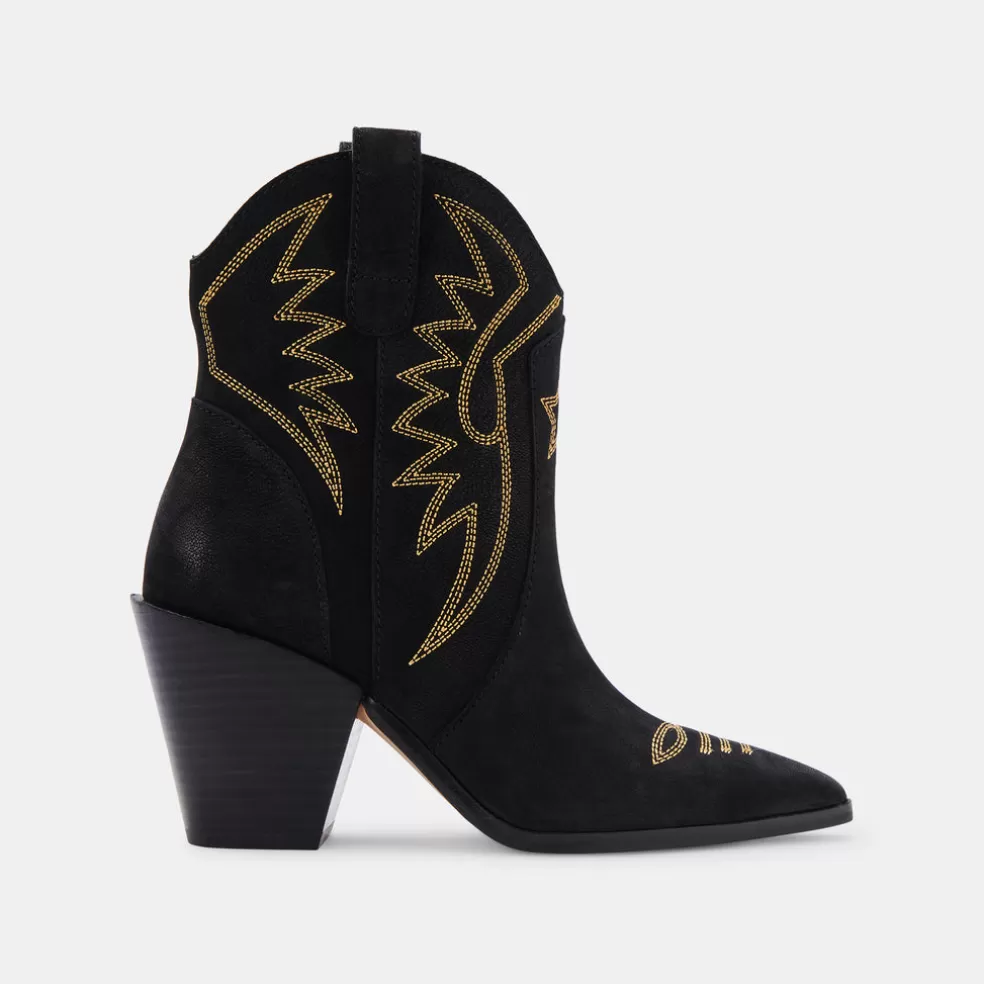 DOLCE VITA Ginni Booties Black Nubuck
