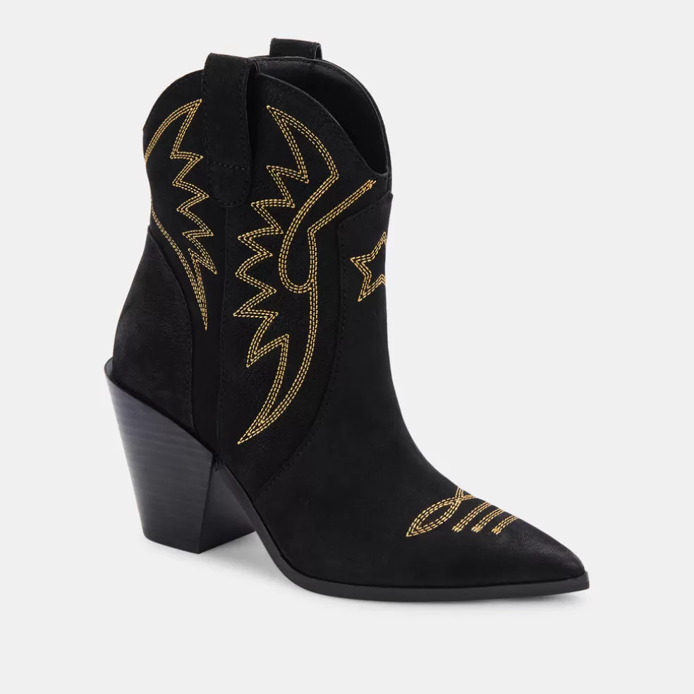 DOLCE VITA Ginni Booties Black Nubuck