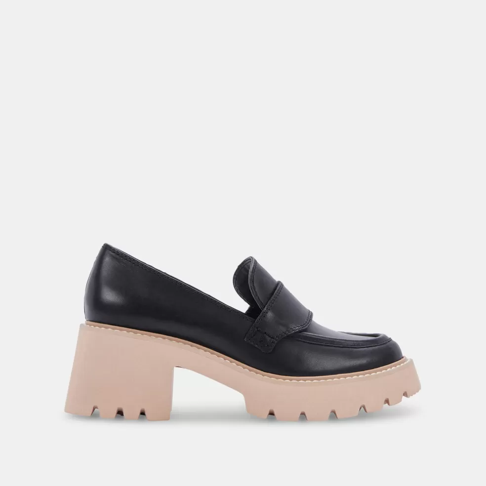 DOLCE VITA Halona Loafers Black Leather