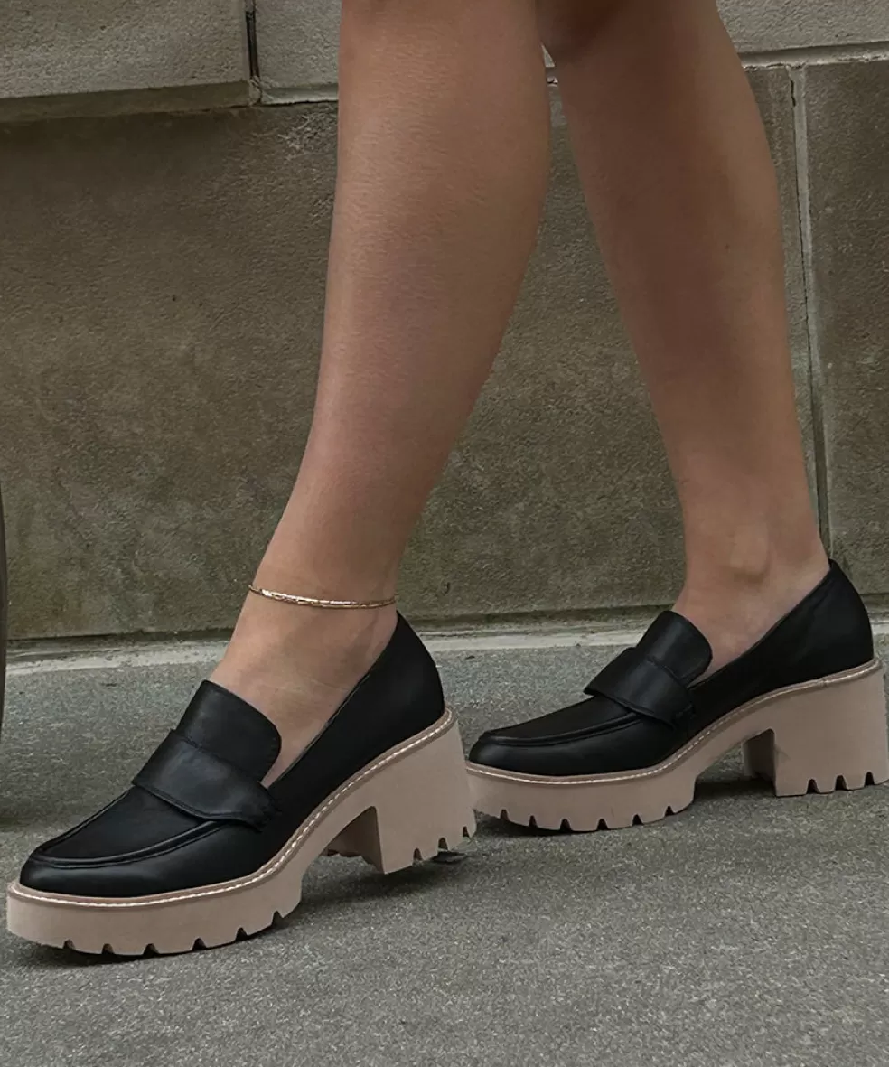 DOLCE VITA Halona Loafers Black Leather