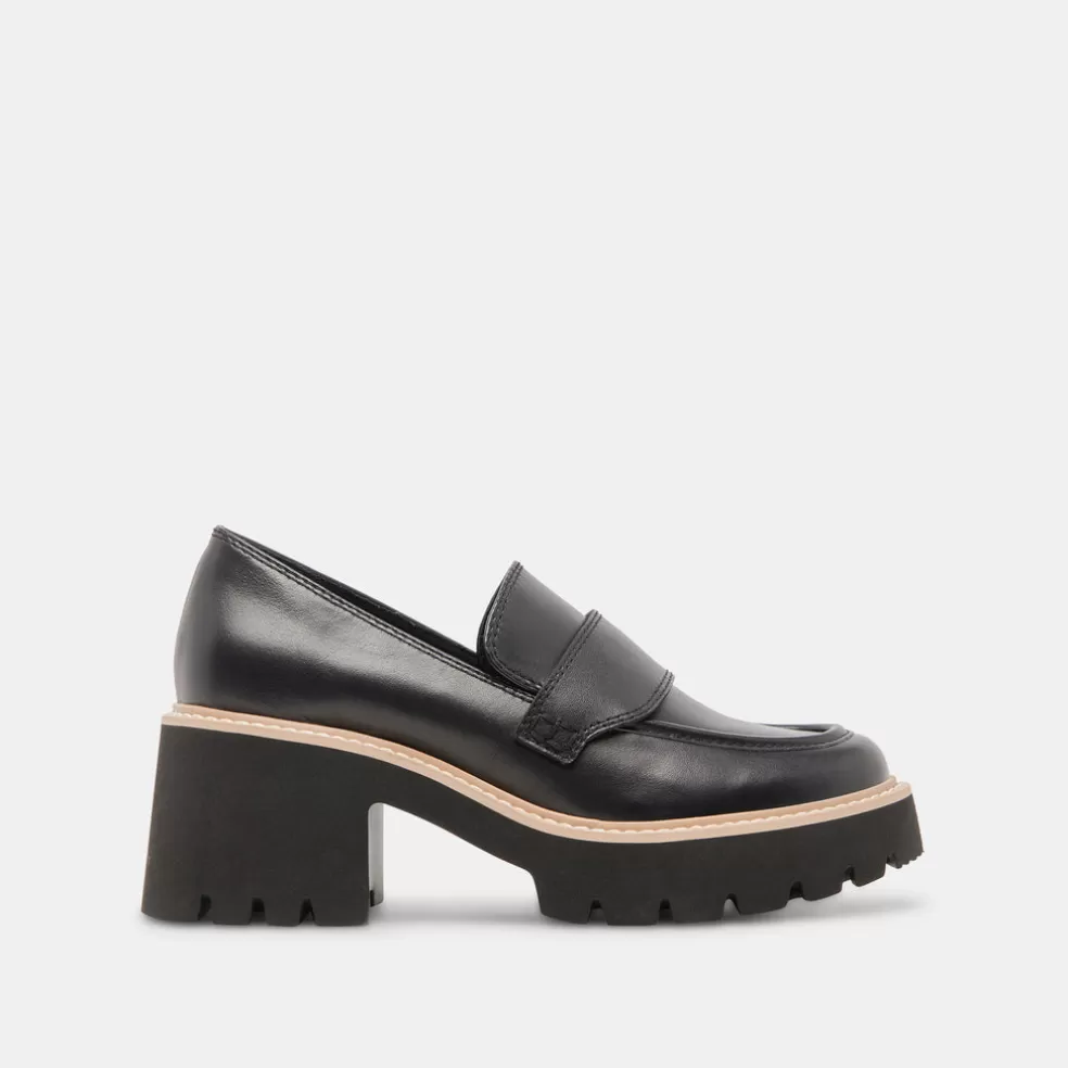 DOLCE VITA Halona Loafers Onyx Leather