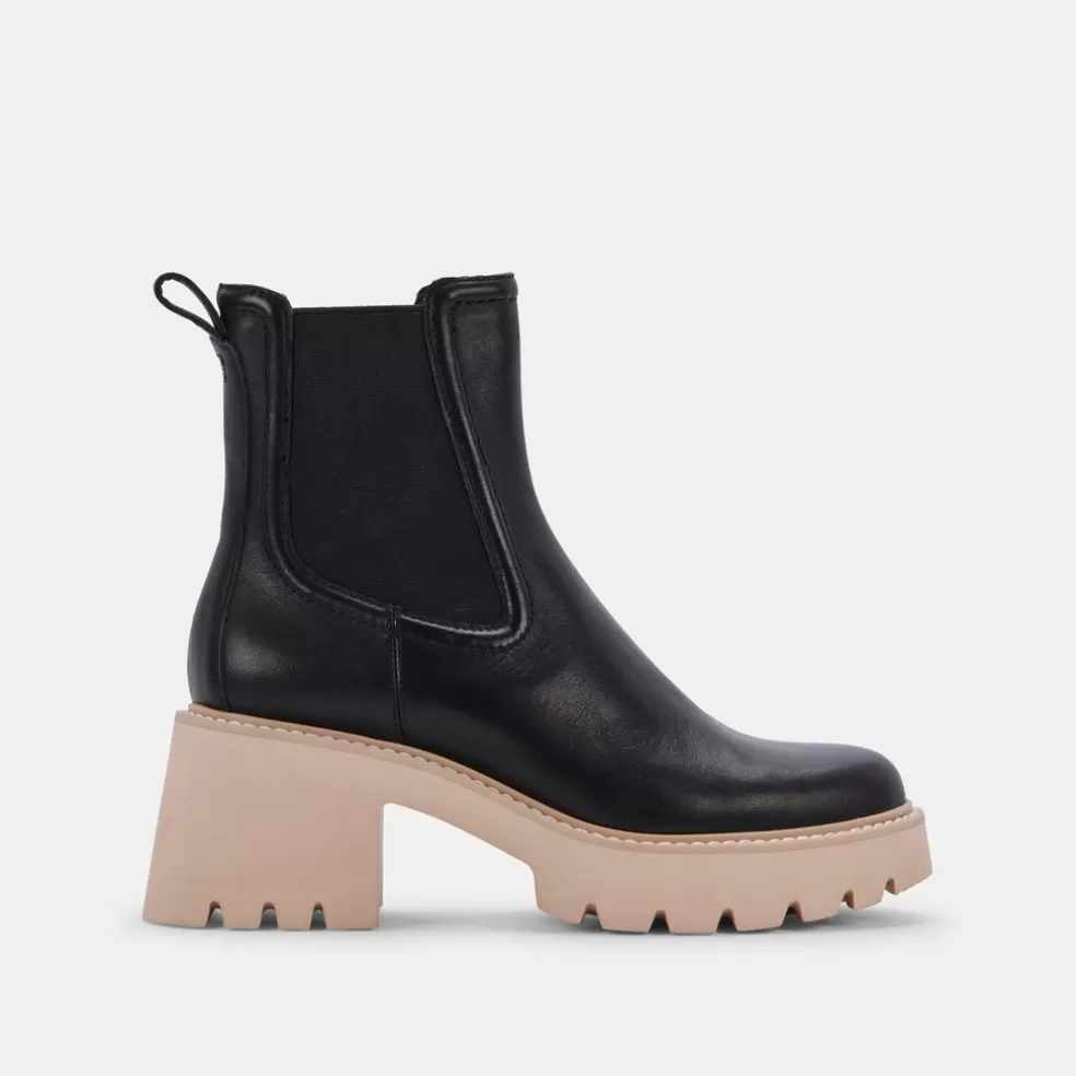 DOLCE VITA Hawk H2O Booties Black Leather