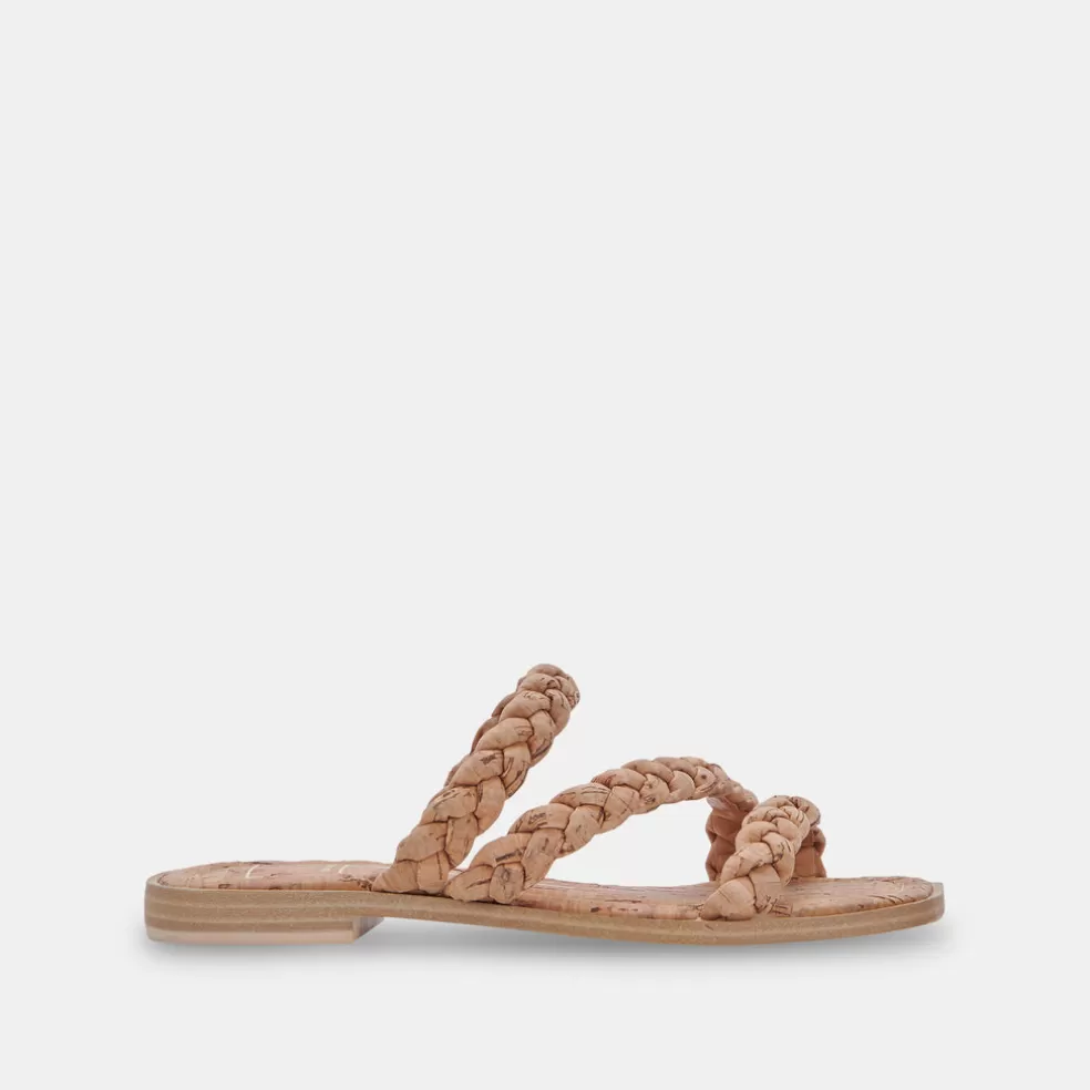 DOLCE VITA Iman Sandals Natural Cork