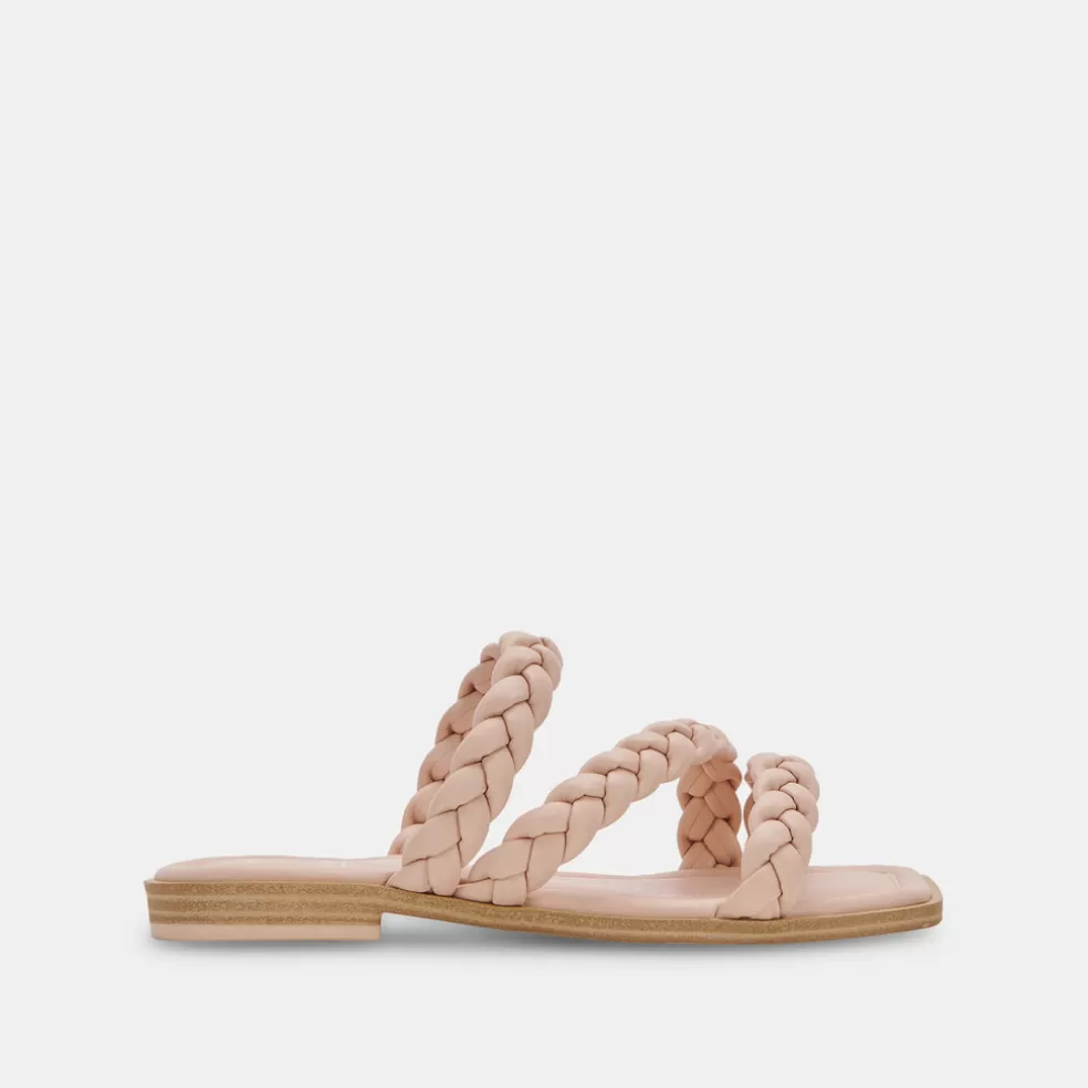 DOLCE VITA Iman Wide Sandals Cream Stella