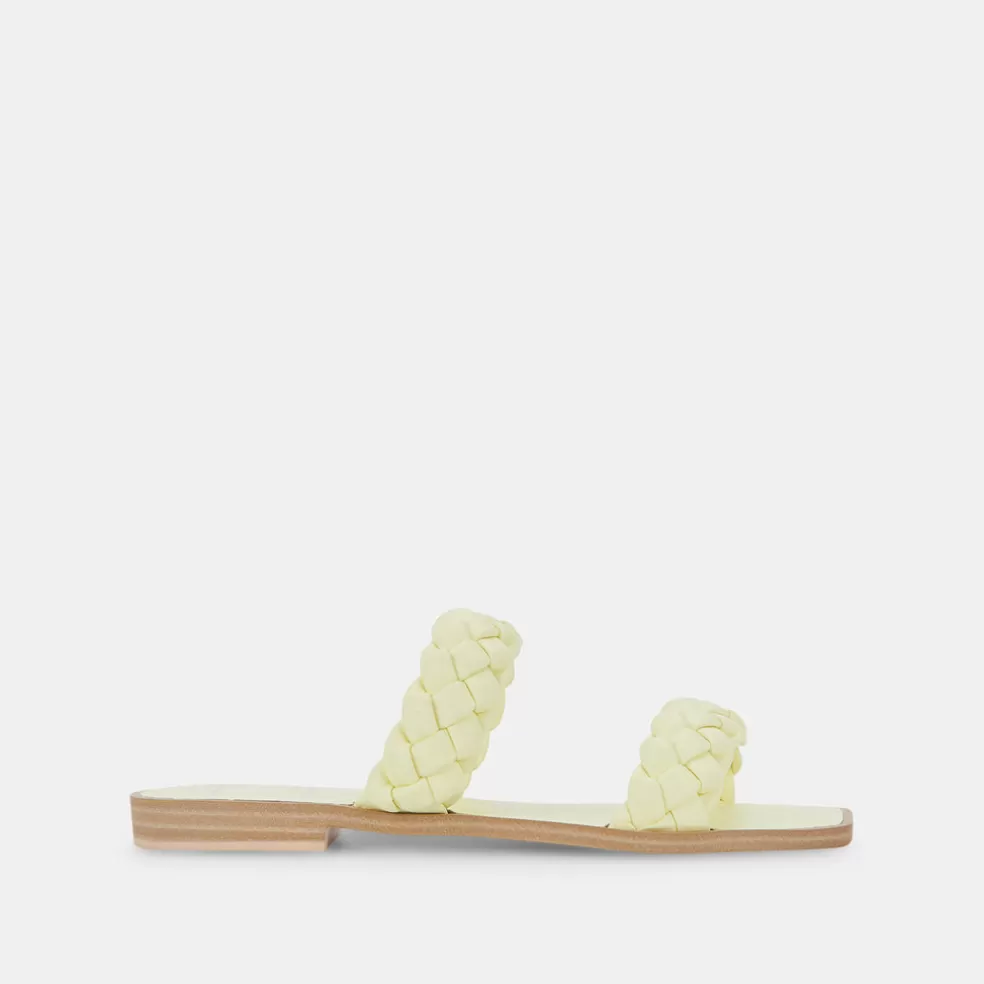 DOLCE VITA Indy Sandals Lemon Cream Stella