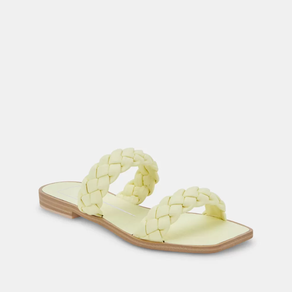 DOLCE VITA Indy Sandals Lemon Cream Stella