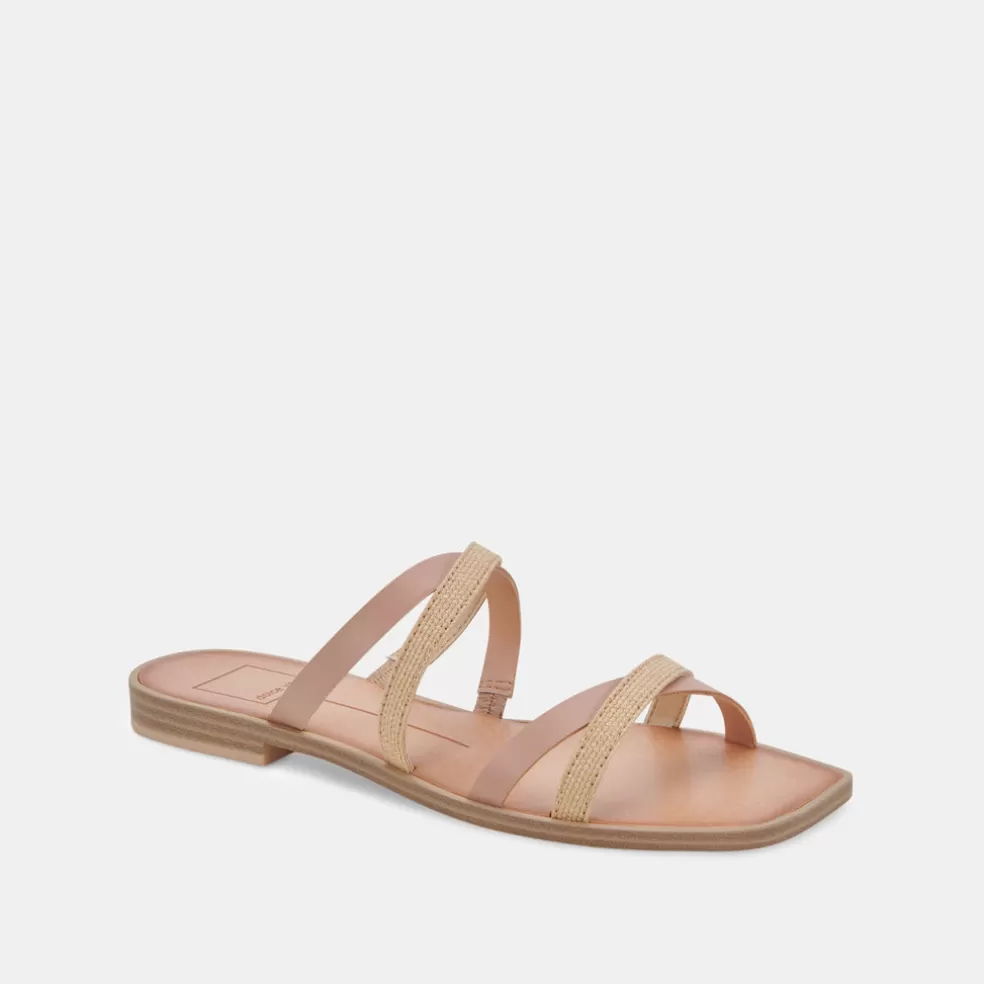 DOLCE VITA Irving Sandals Natural Multi Raffia
