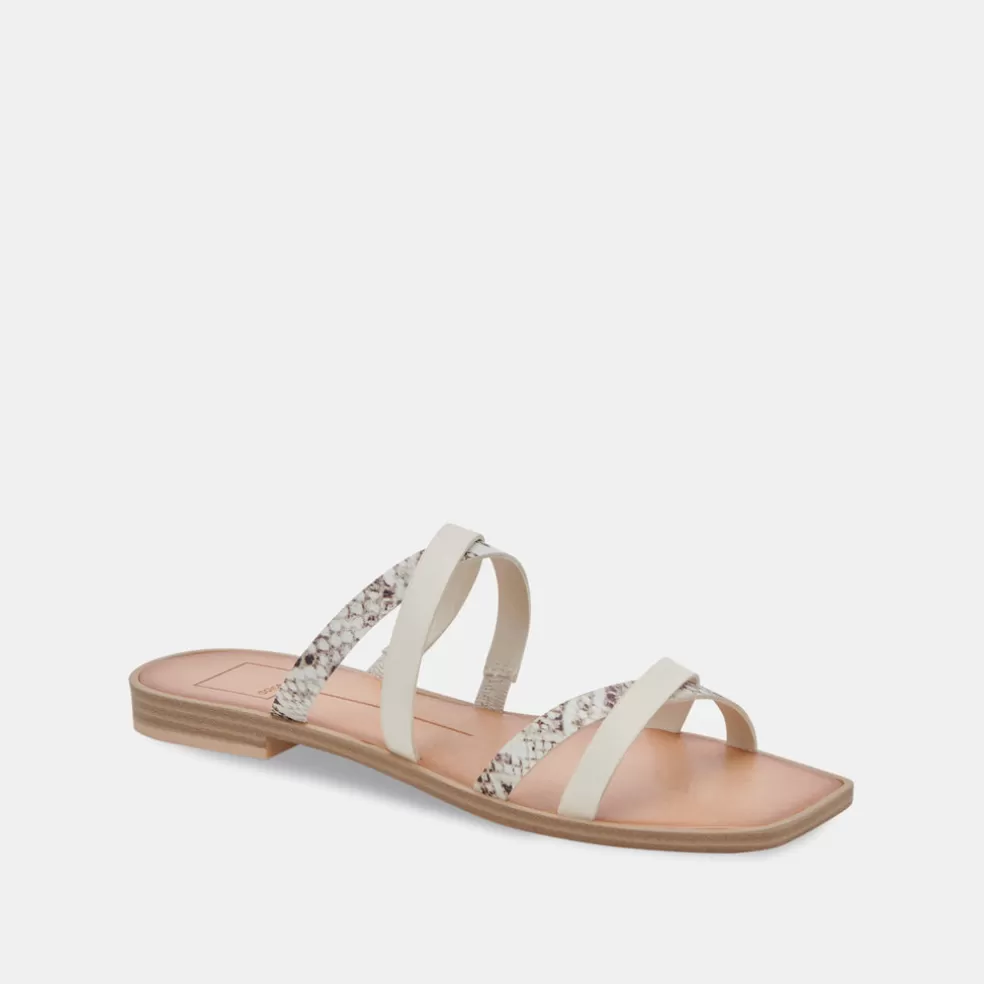 DOLCE VITA Irving Sandals Off White Multi Stella