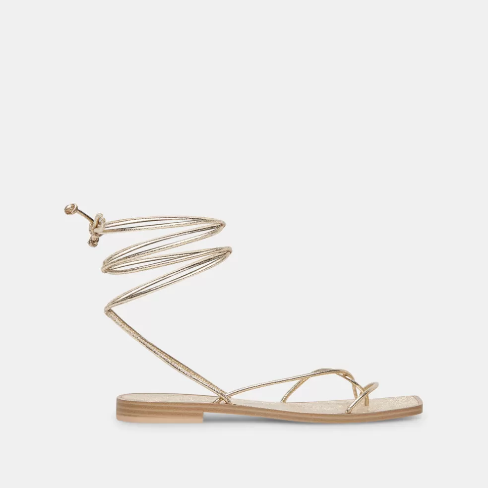 DOLCE VITA Ivette Sandals Gold Metallic Stella