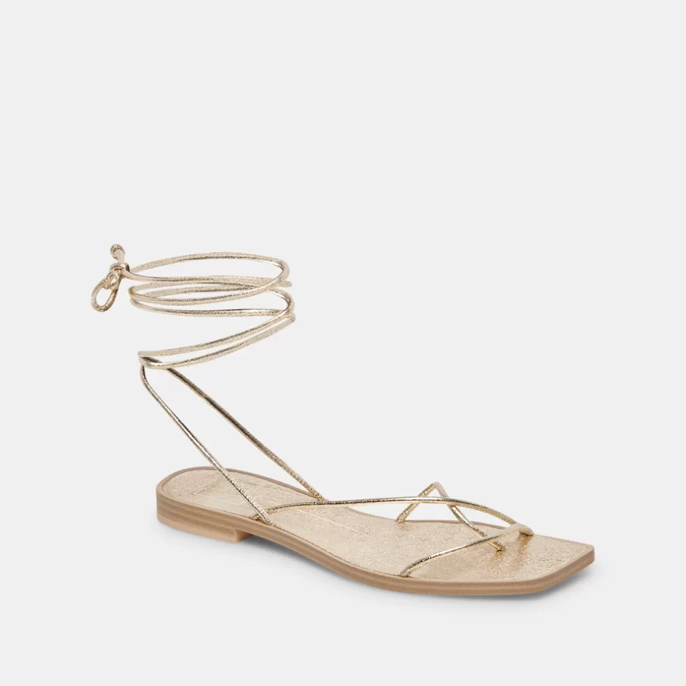 DOLCE VITA Ivette Sandals Gold Metallic Stella