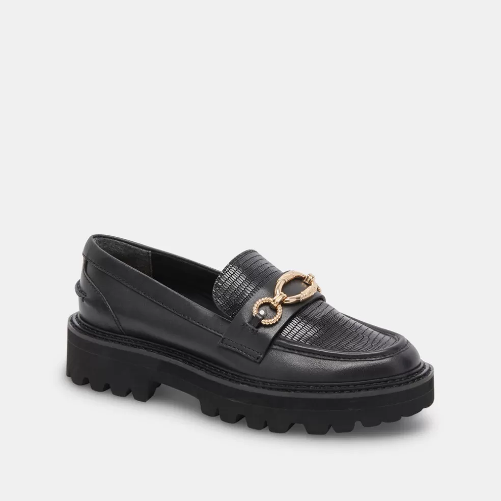 DOLCE VITA Mambo Loafers Black Multi Leather