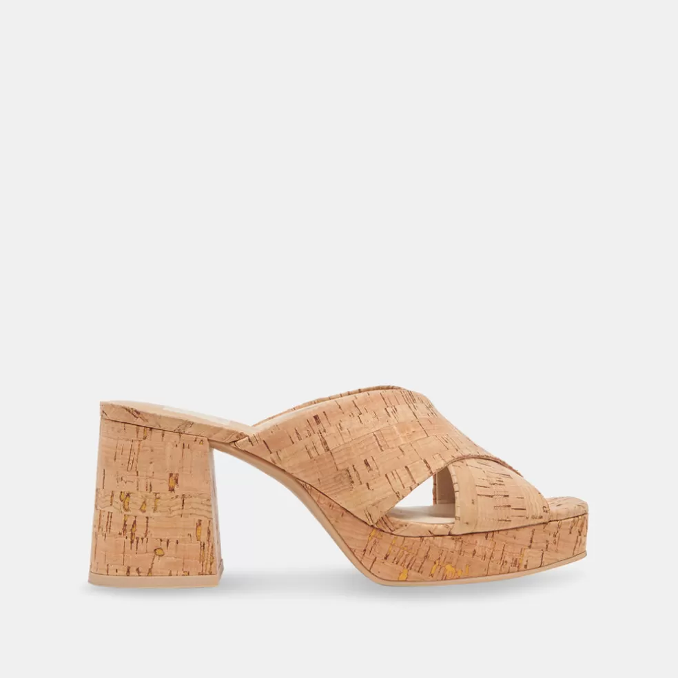 DOLCE VITA Martin Heels Natural Cork