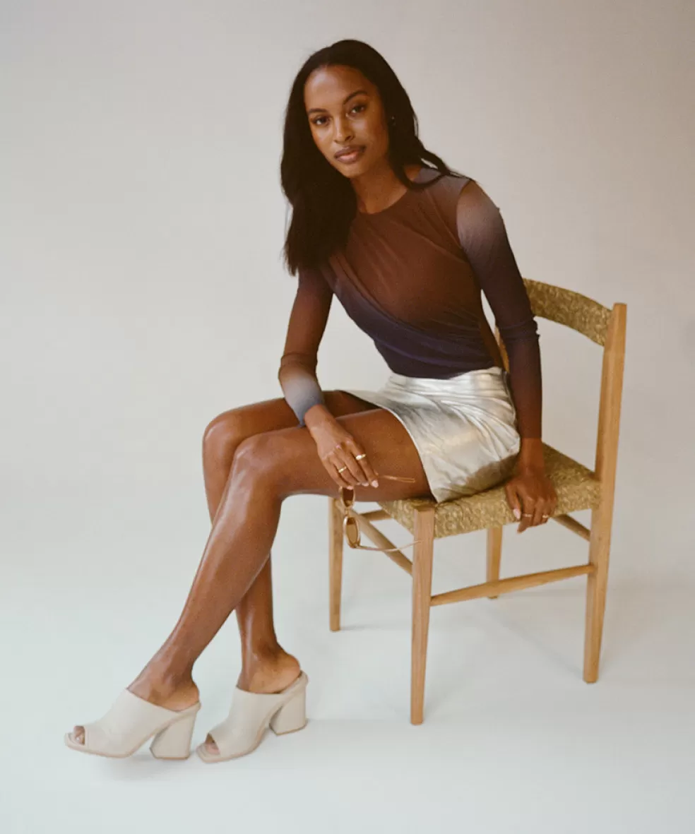 DOLCE VITA Mavise Heels Cream Leather