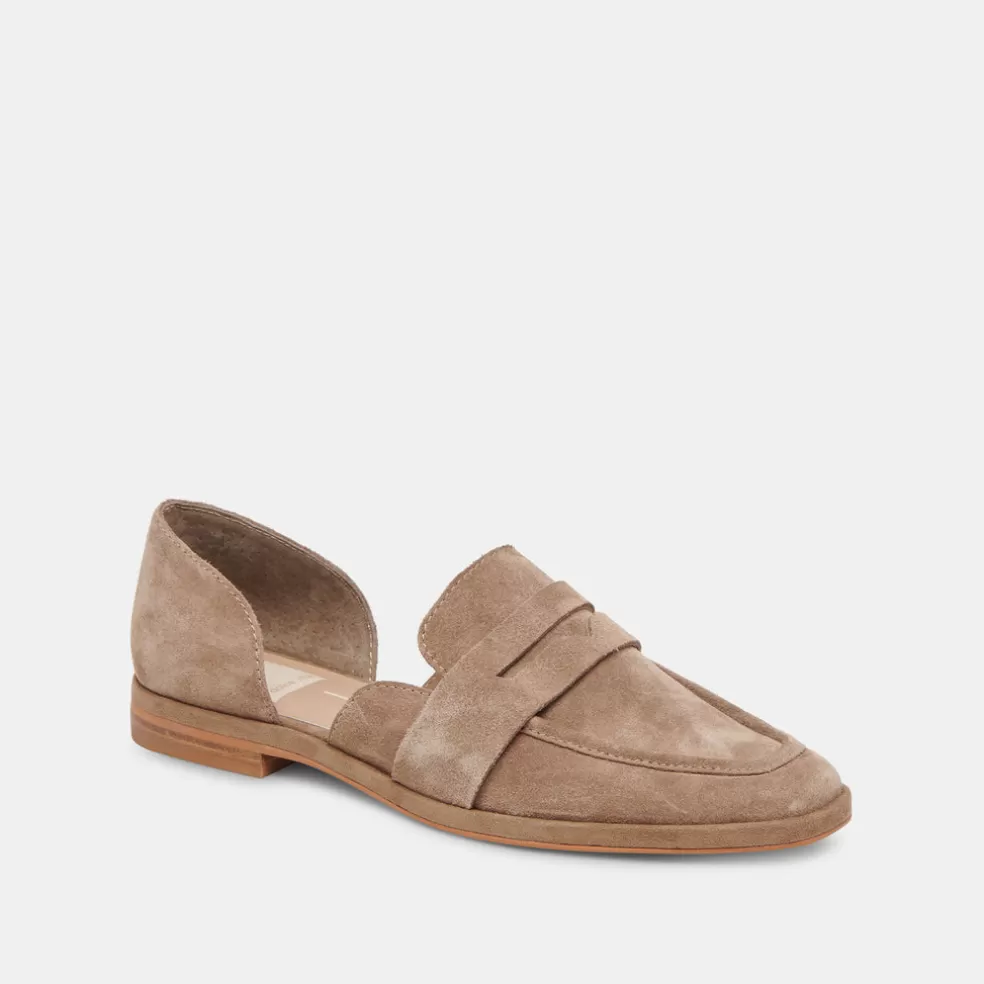 DOLCE VITA Moyra Flats Truffle Suede