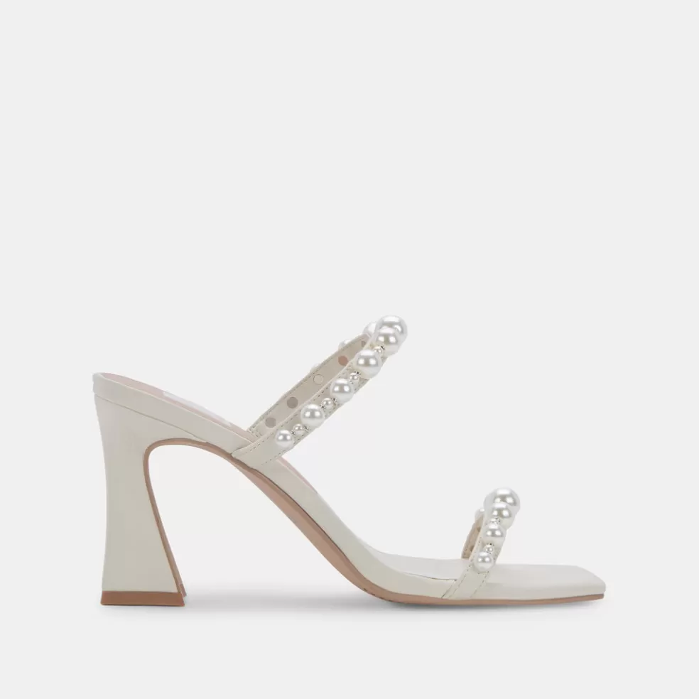 DOLCE VITA Naja Pearl Heels Ivory Stella
