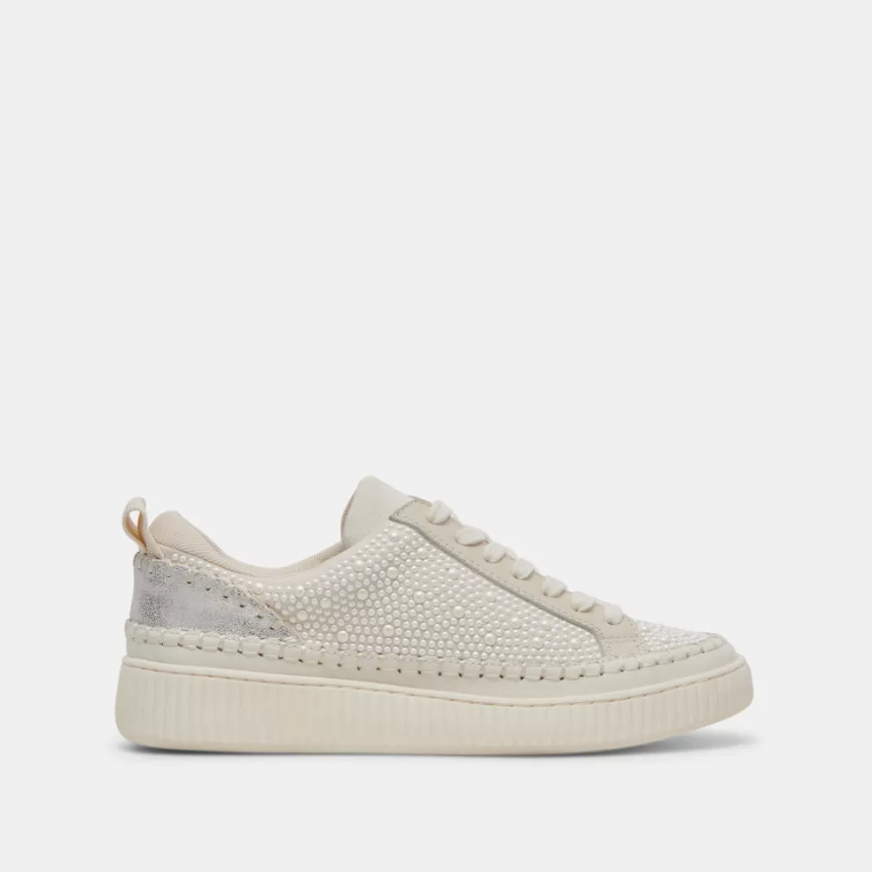 DOLCE VITA Nicona Pearl Sneakers Vanilla Pearls