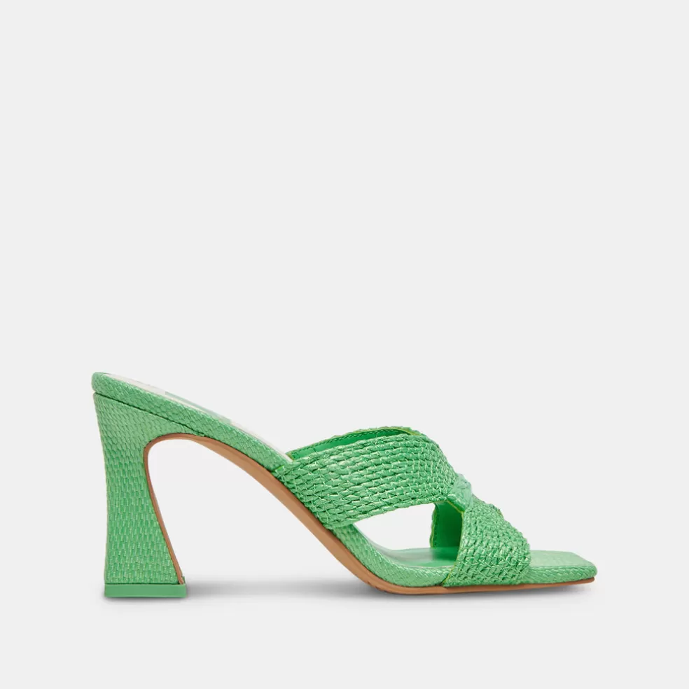 DOLCE VITA Nitro Heels Seaglass Raffia