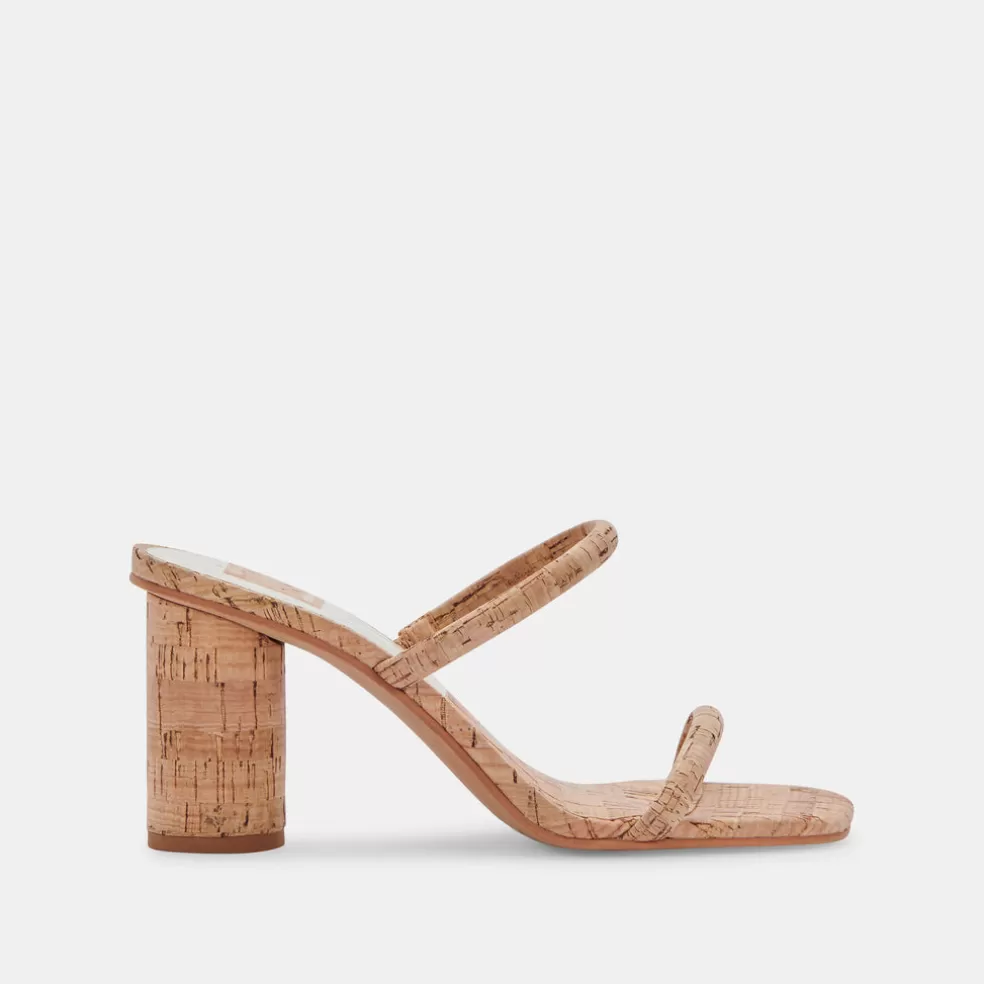 DOLCE VITA Noles Heels Natural Cork