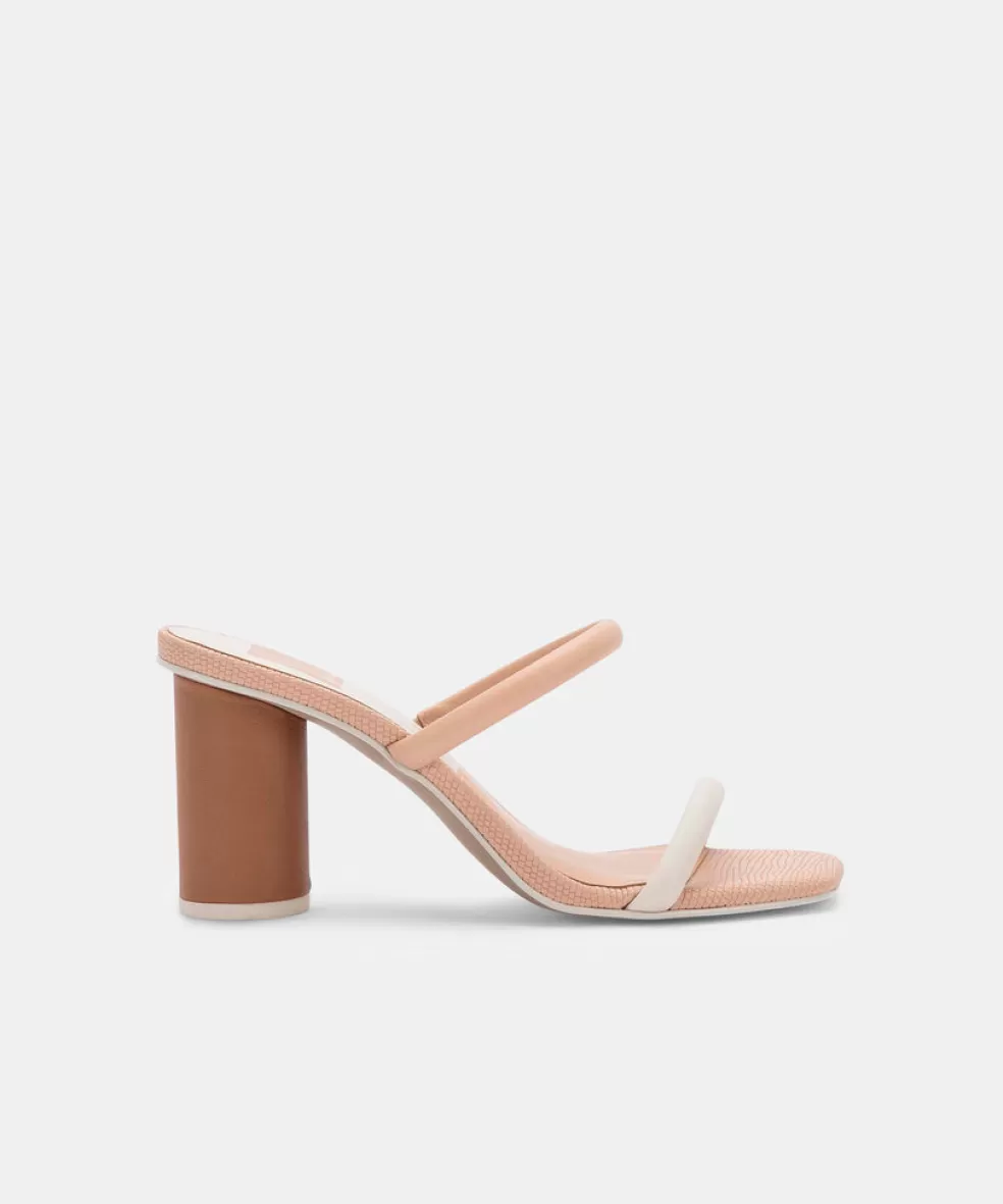 DOLCE VITA Noles Heels Natural White