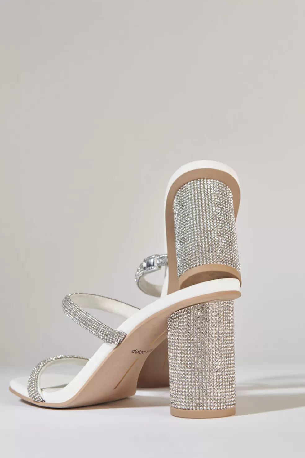 DOLCE VITA Noles Rhinestone Heels Crystal Rhinestone