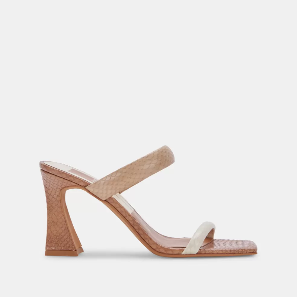 DOLCE VITA Novah Heels Lt Taupe Multi Stella