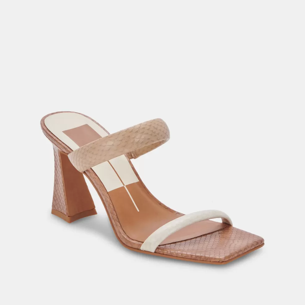 DOLCE VITA Novah Heels Lt Taupe Multi Stella