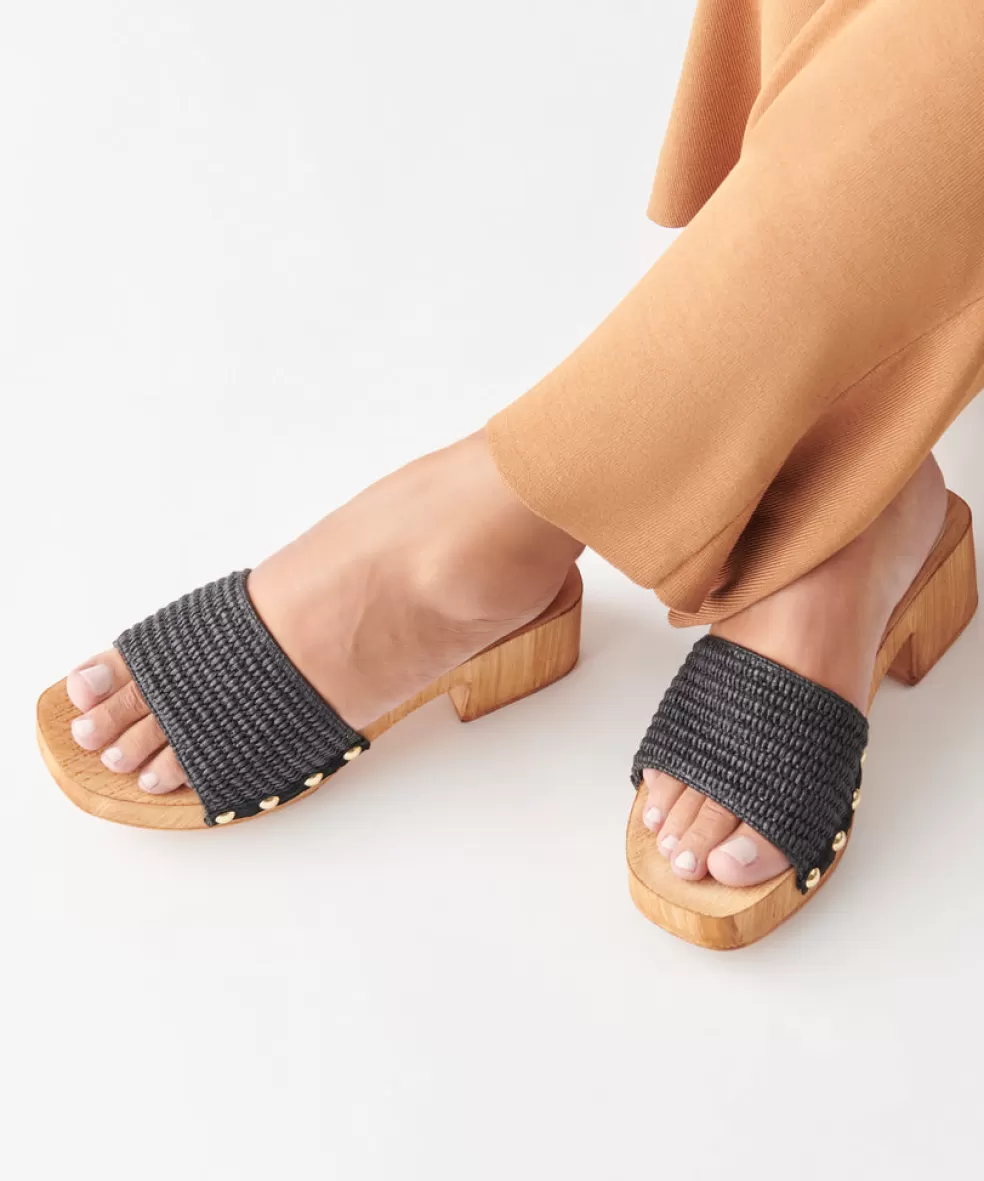 DOLCE VITA Oakley Heels Black Raffia
