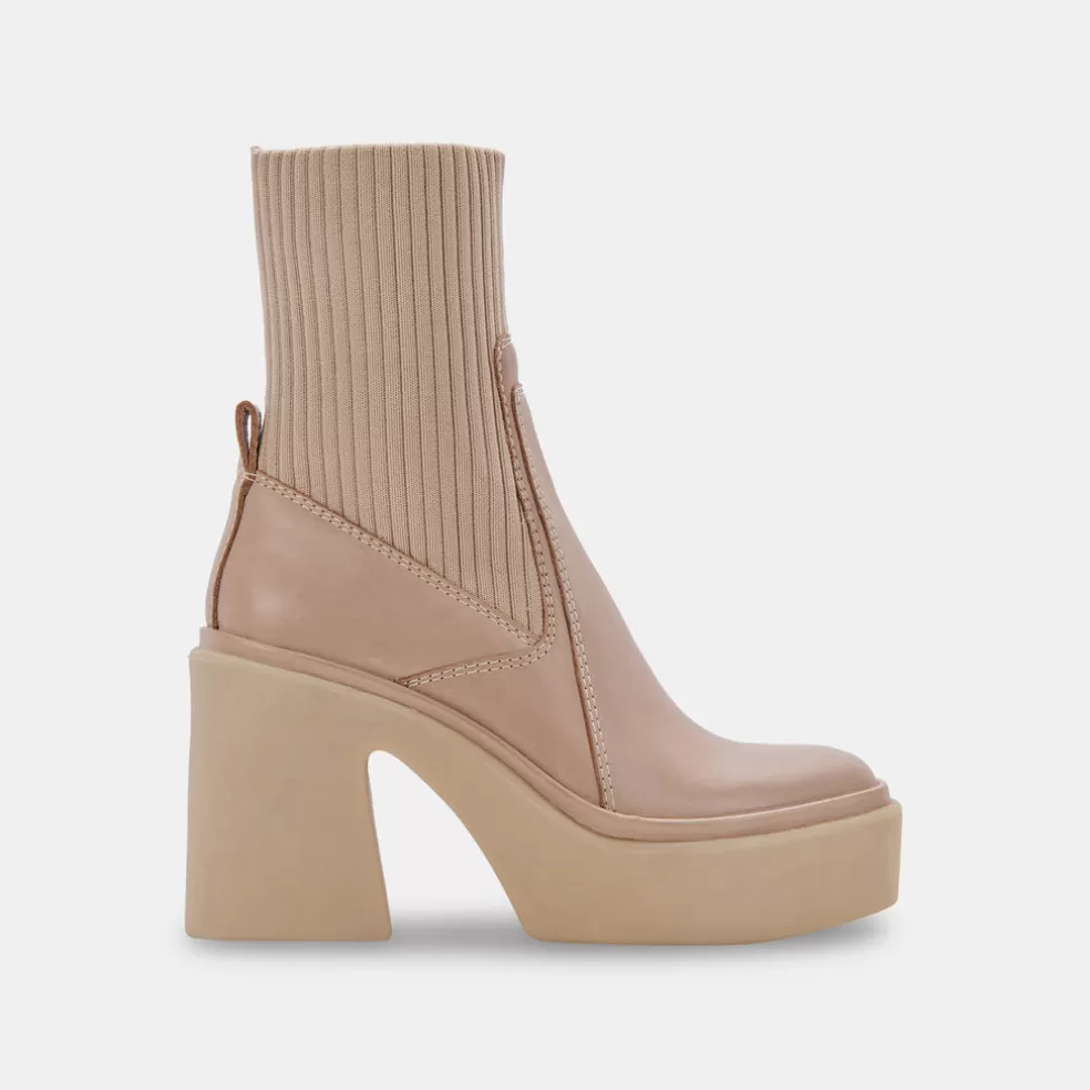 DOLCE VITA Odina Boots Taupe Leather