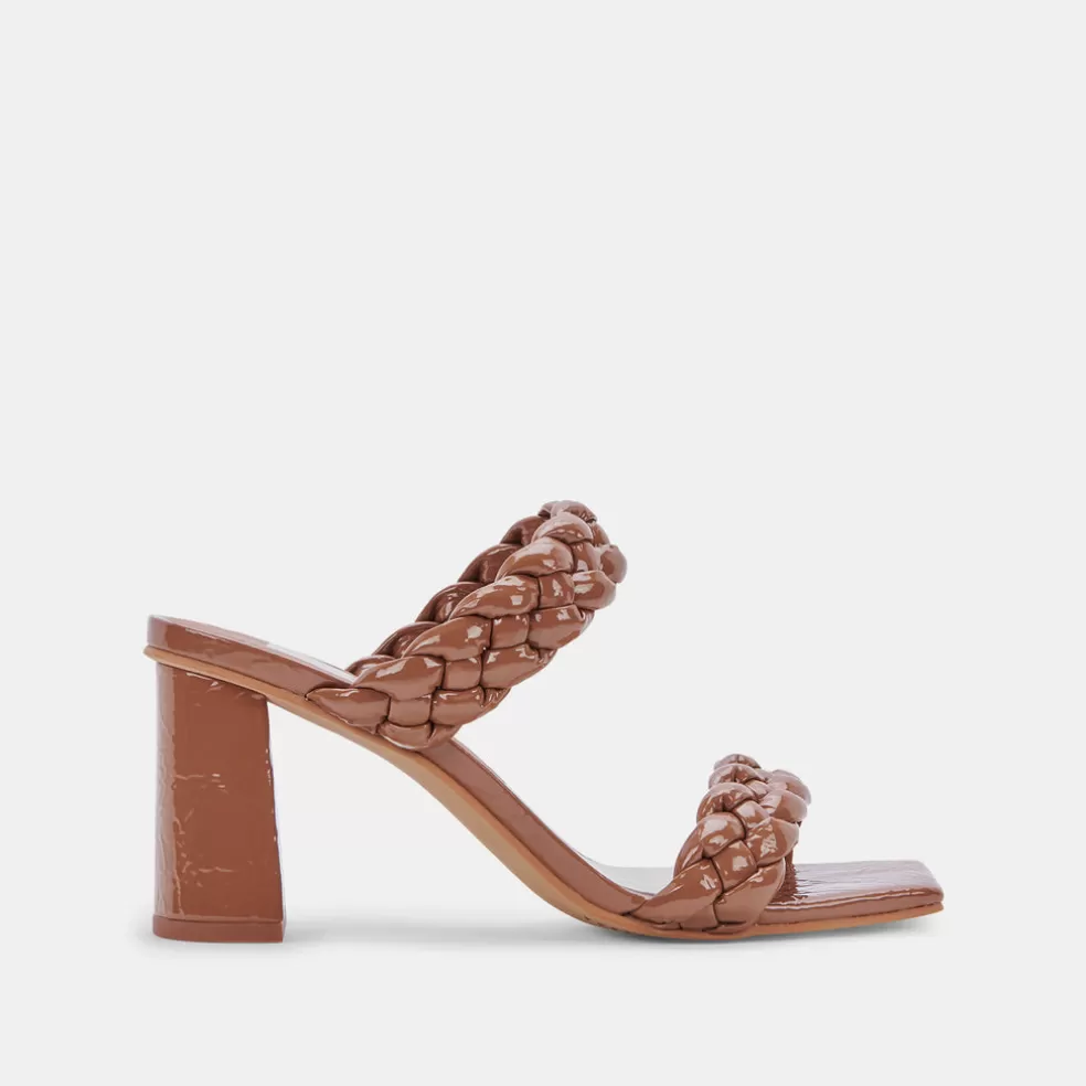 DOLCE VITA Paily Heels Taupe Patent Stella