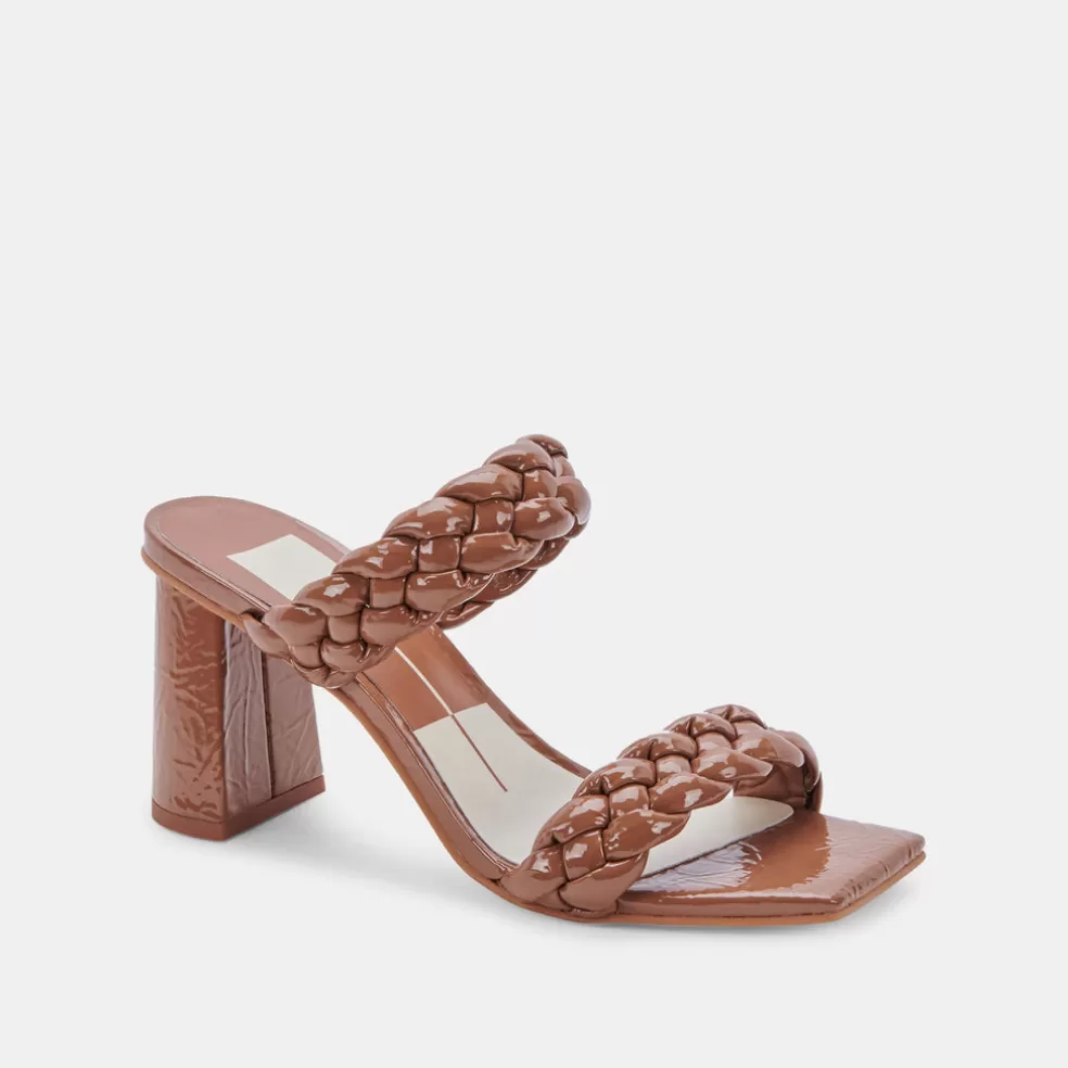 DOLCE VITA Paily Heels Taupe Patent Stella