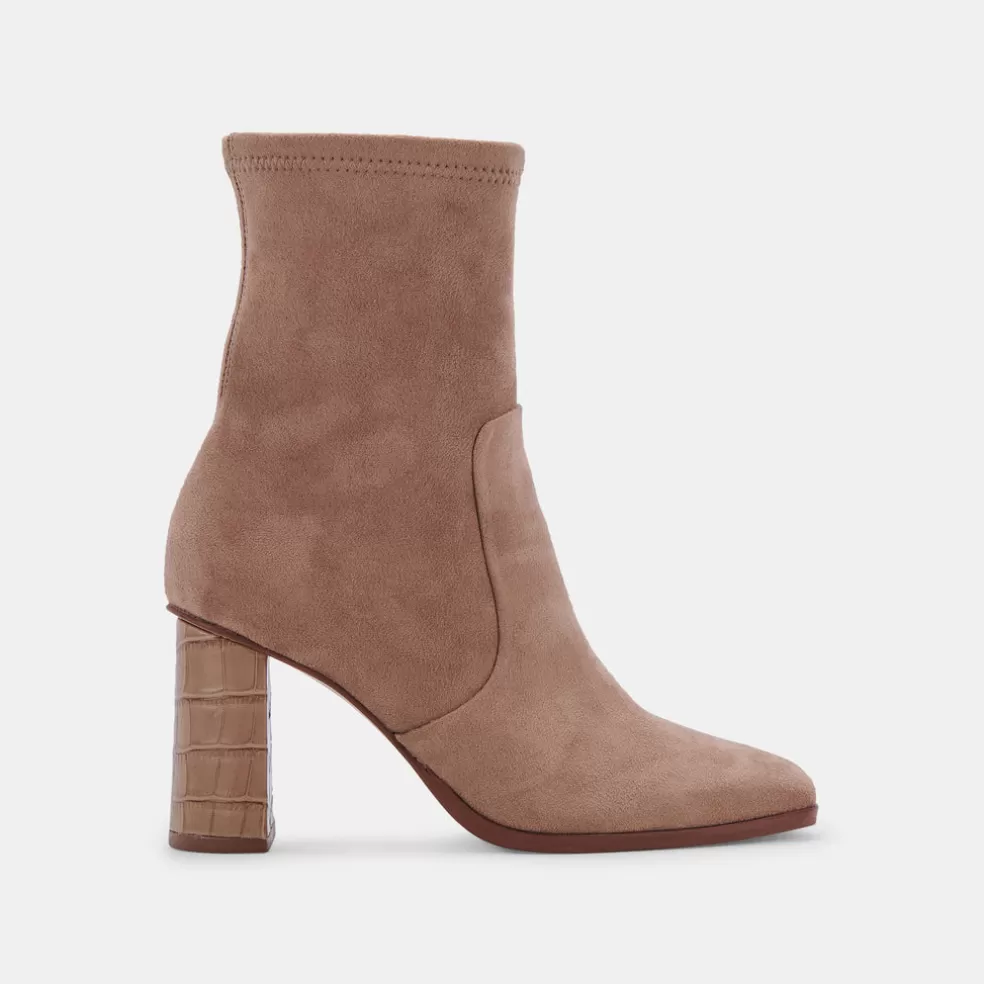DOLCE VITA Petya Booties Mushroom Stella Suede