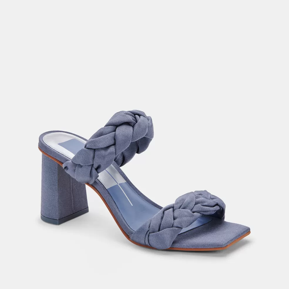 DOLCE VITA Pheby Heels Indigo Silk