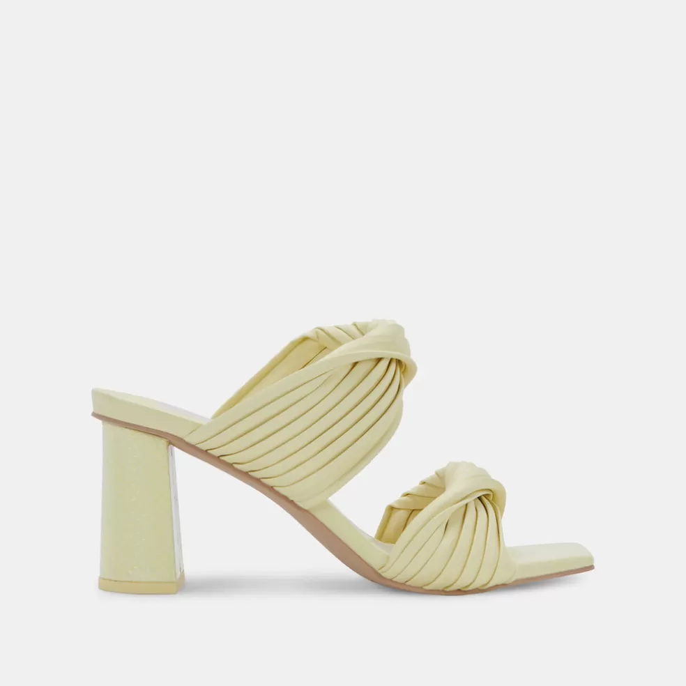 DOLCE VITA Pilton Heels Lemon Cream Stella